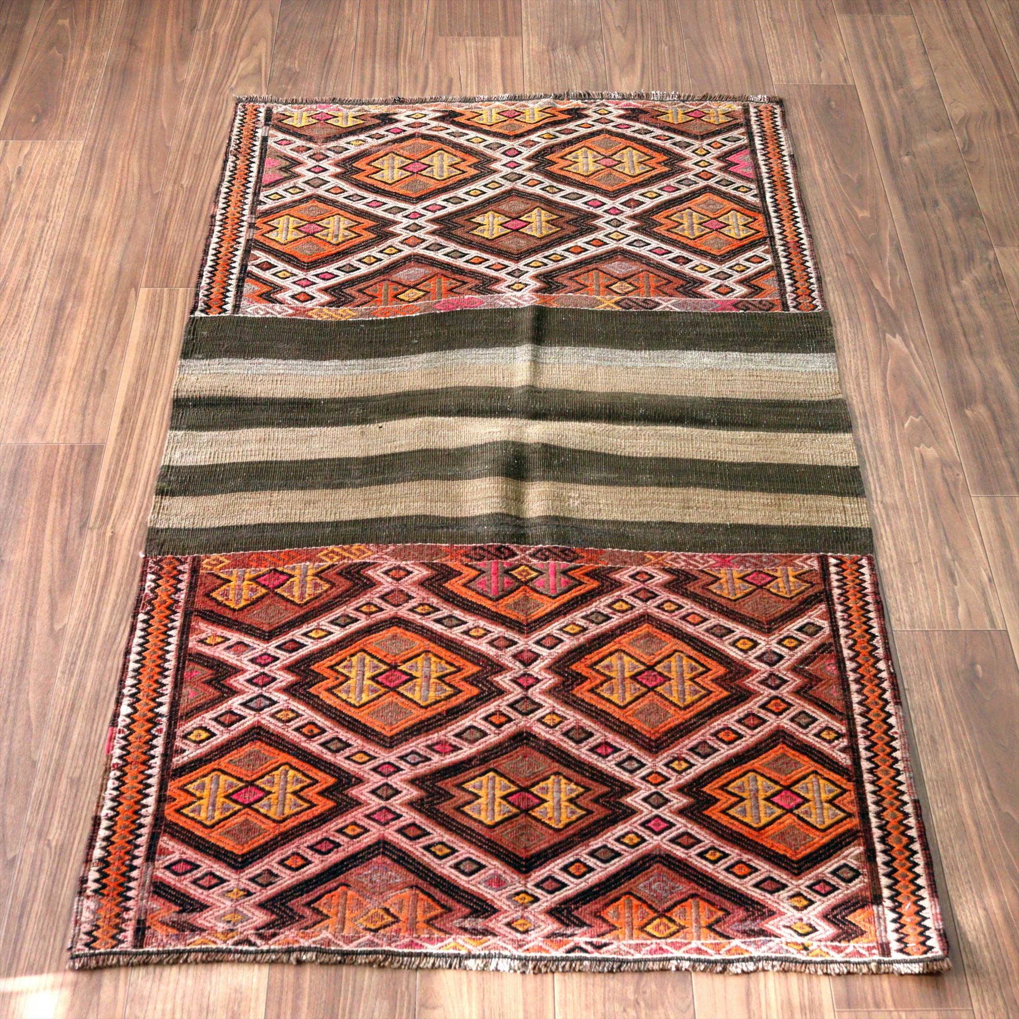 オールドキリム カルス162×99cm 収納袋のマフラッシュ