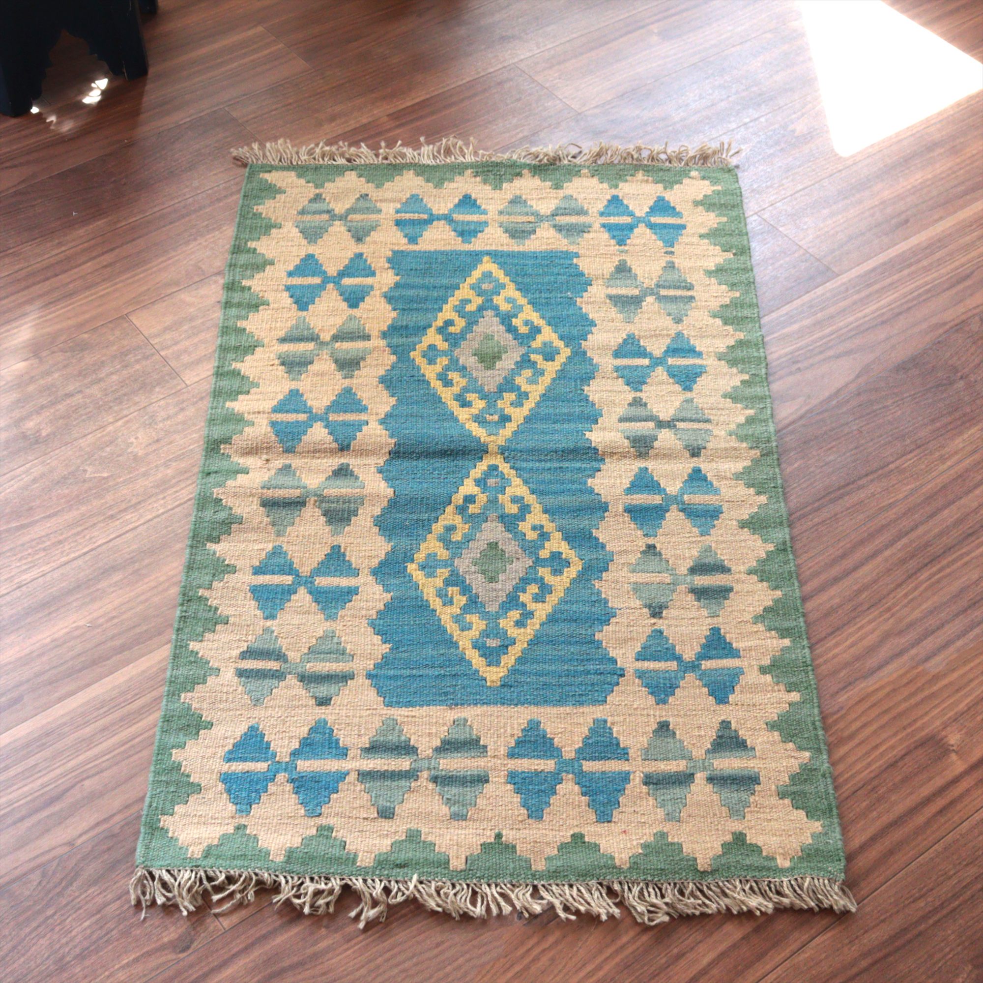 カシュカイキリム シラーズ産104×63cm イランの手織りラグ