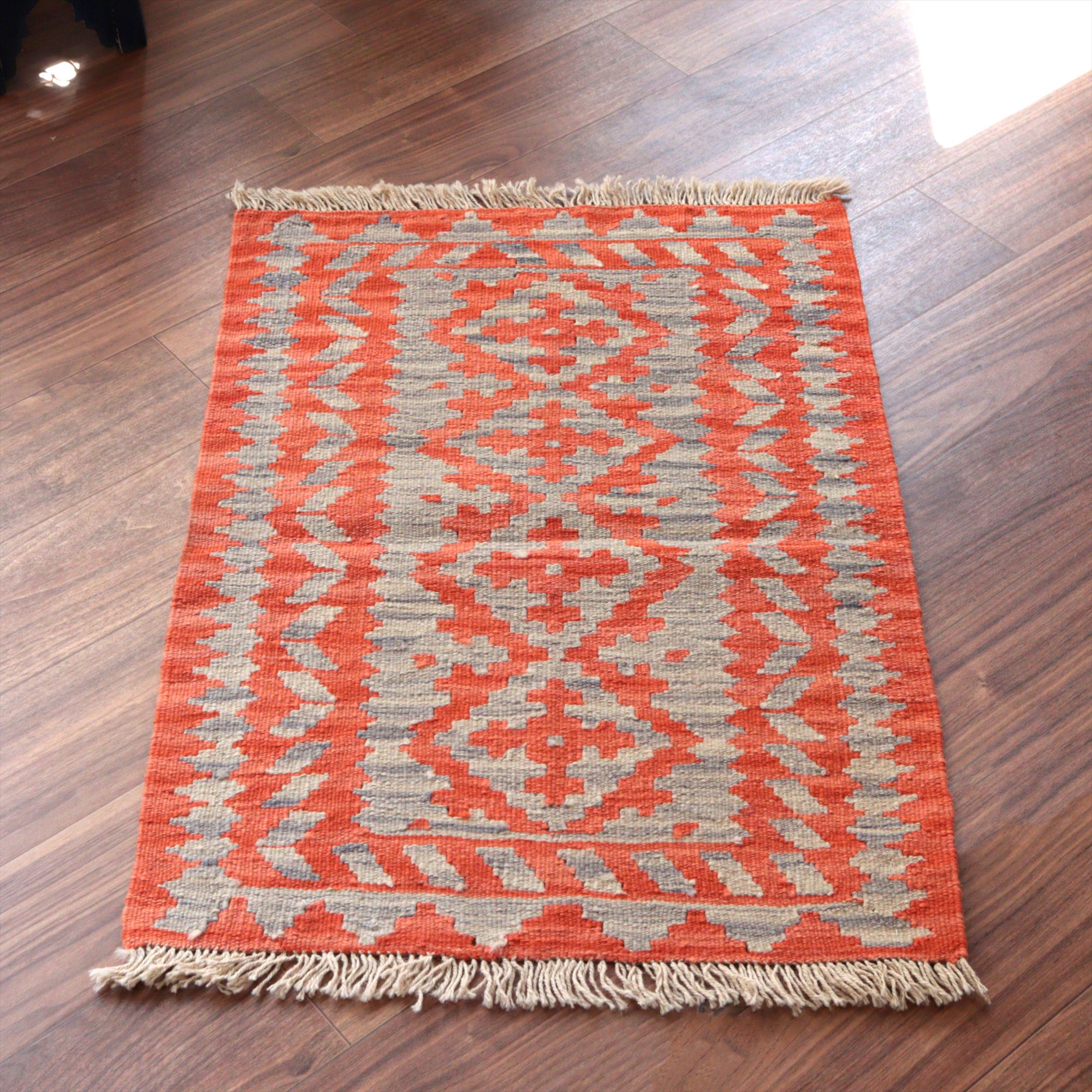 カシュカイキリム シラーズ産92×64cm イランの手織りラグ