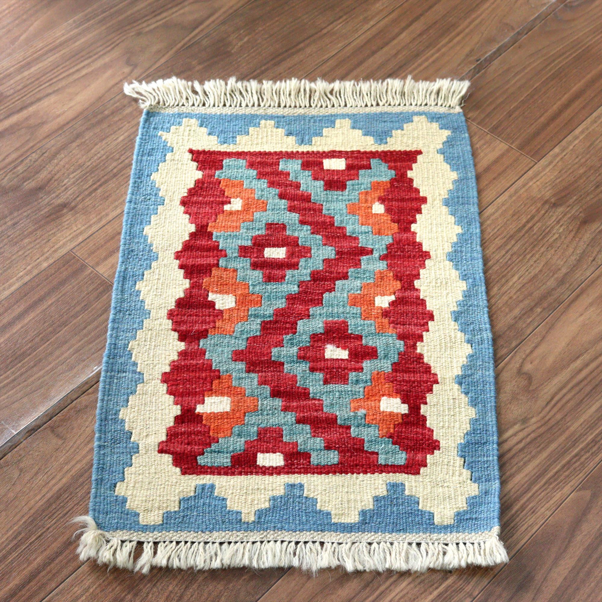 イランの手織りキリム シラーズ61×42cm