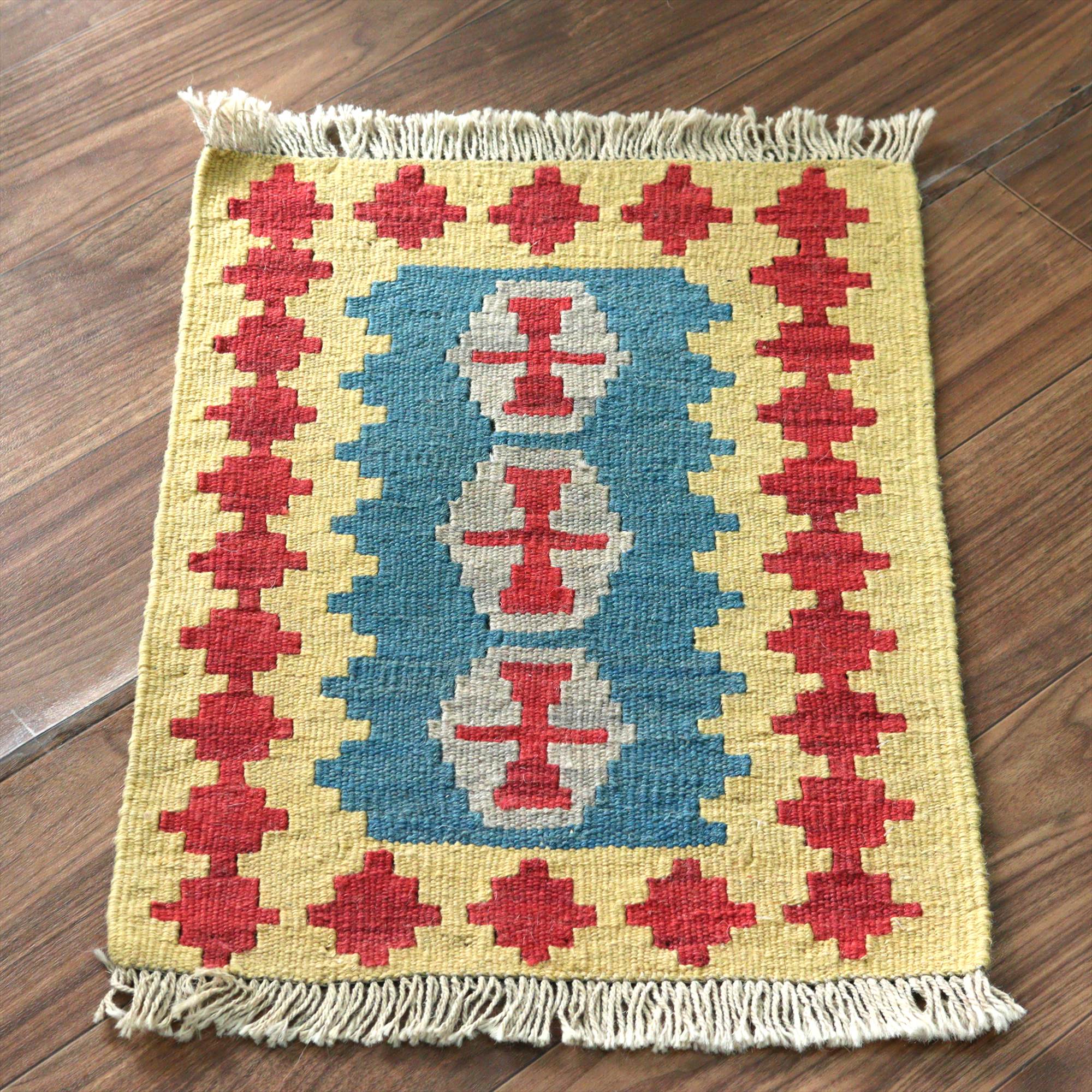 イランの手織りキリム シラーズ59×44cm