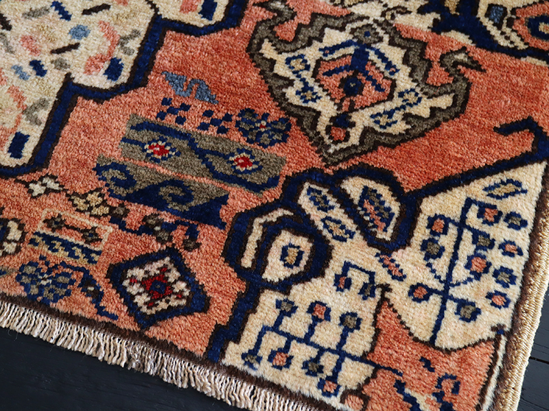 トルコ絨毯 デザインサンプル41×53cm ミニサイズ ガラタバザール