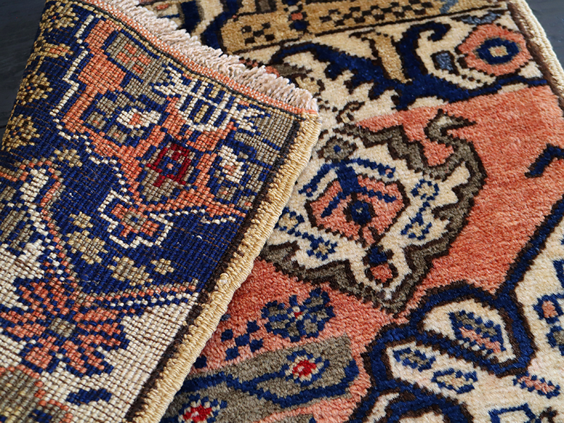 トルコ絨毯 デザインサンプル41×53cm ミニサイズ ガラタバザール