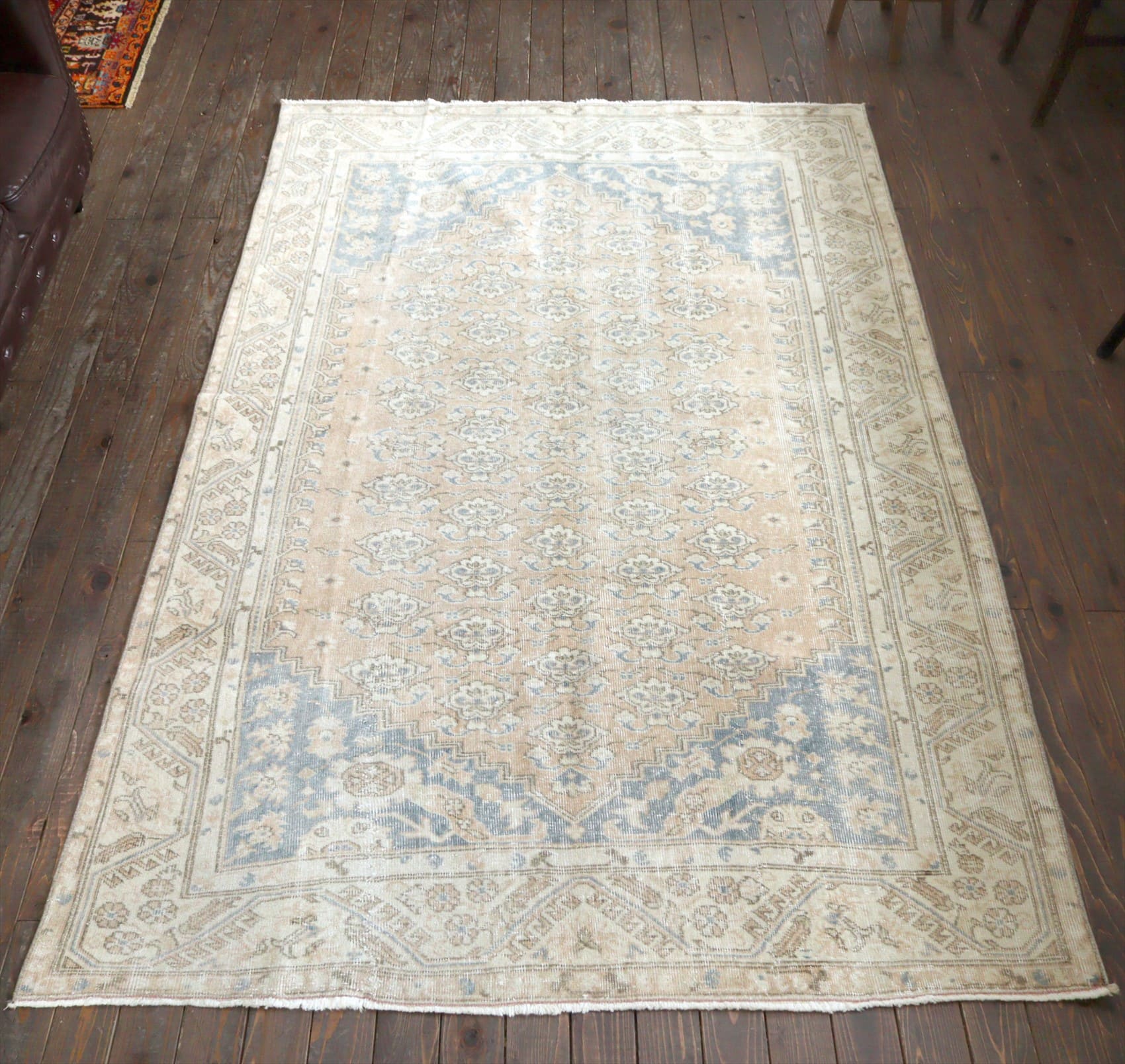 【50％OFF】オーバーダイドラグ237×152cm アイボリー