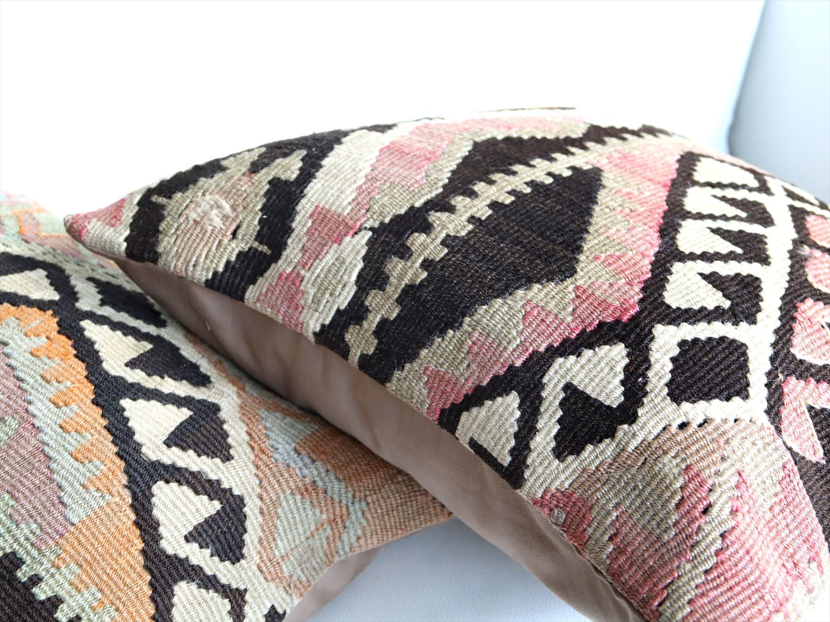 クッションカバー 45cmサイズ オールドキリム　Old Kilim Cushion カルス ドラゴンの爪