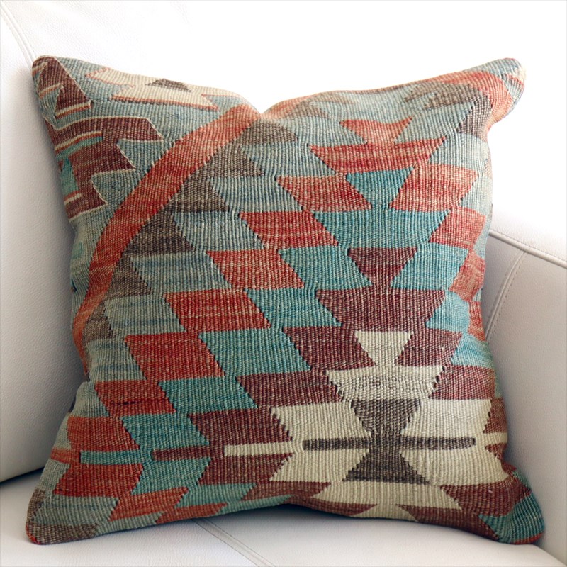 オールドキリム クッションカバー40×39cm エシュメ Old Kilim Cushion
