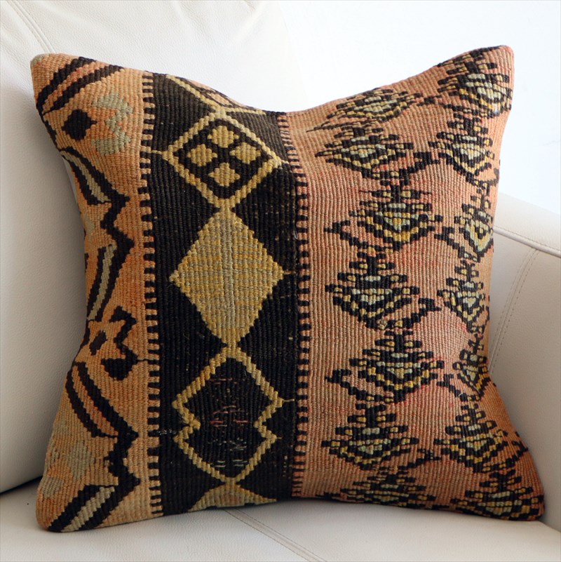 オールドキリム クッションカバー40×40cm セネ Old Kilim Cushion