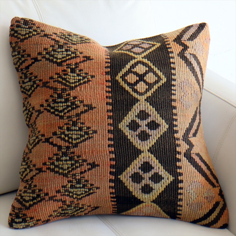 オールドキリム クッションカバー40×40cm セネ Old Kilim Cushion