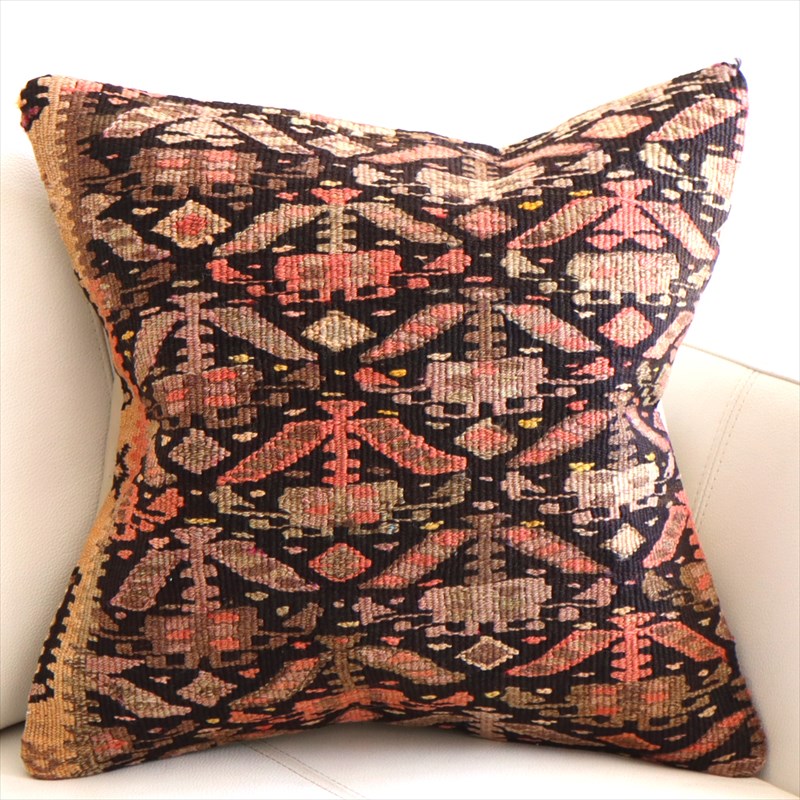 オールドキリム クッションカバー40×40cm セネ Old Kilim Cushion