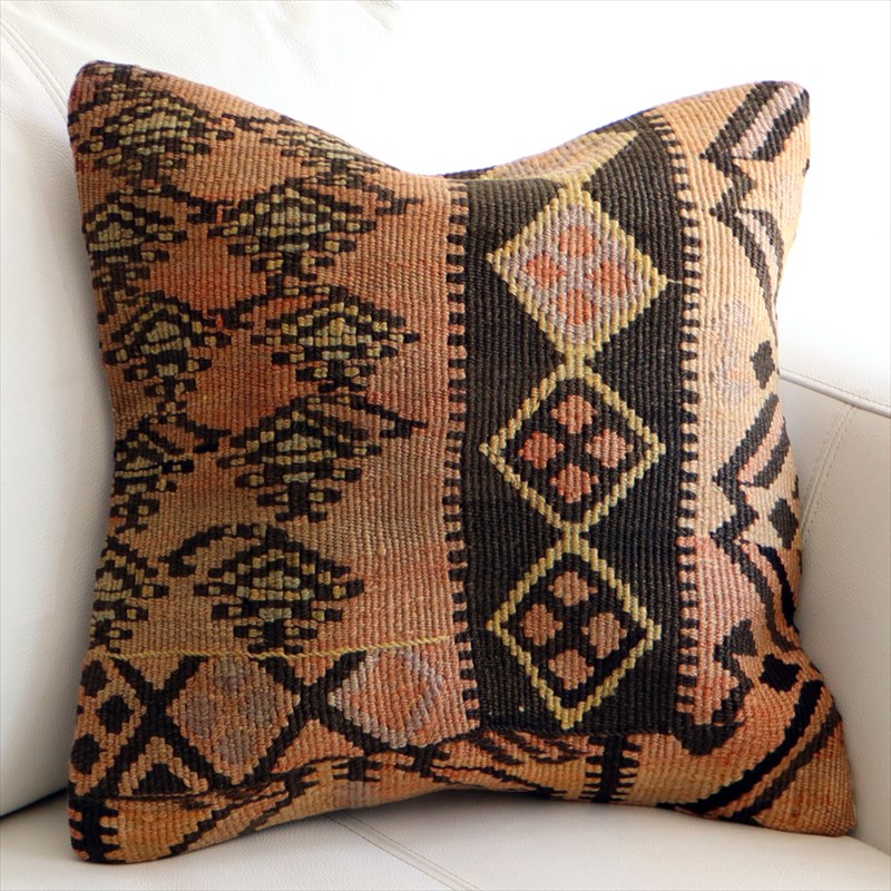 オールドキリム クッションカバー40×40cm セネ Old Kilim Cushion