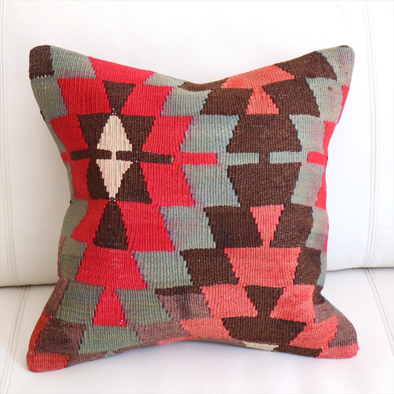 オールドキリム クッションカバー40×41cm エシュメ OUTLET アウトレット 難あり品 Old Kiilim Cushion