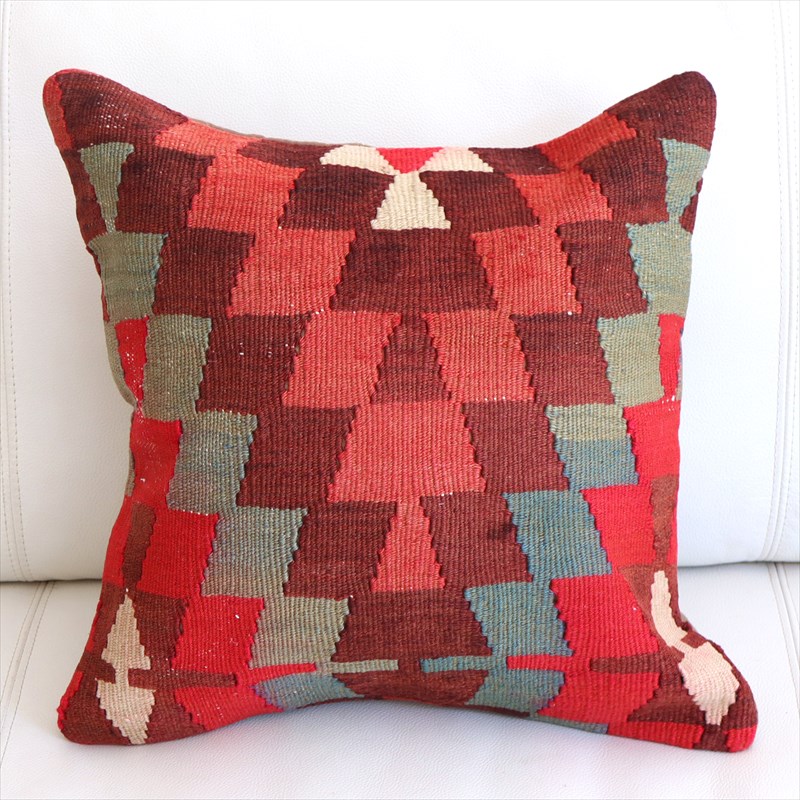 オールドキリム クッションカバー40×40cm エシュメ OUTLET アウトレット 難あり品 Old Kiilim Cushion