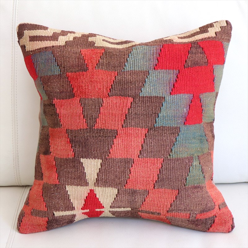 オールドキリム クッションカバー40×40cm エシュメ OUTLET アウトレット 難あり品 Old Kiilim Cushion