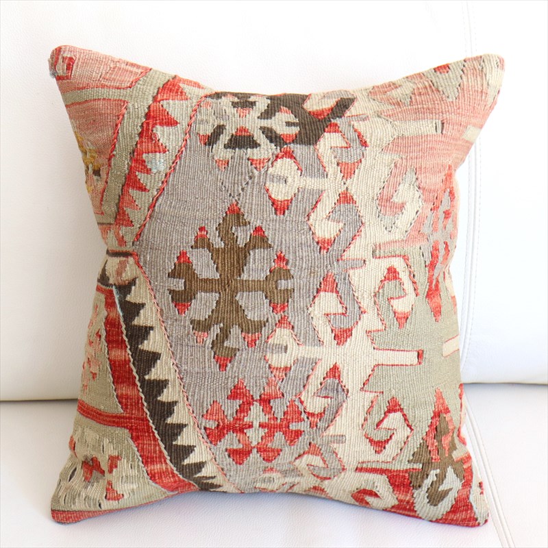 オールドキリム クッションカバー37×40cm シワス Old Kiilim Cushion