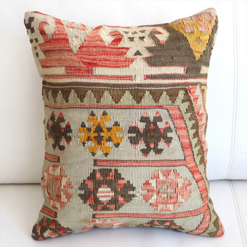 オールドキリム クッションカバー33×40cm シワス Old Kiilim Cushion