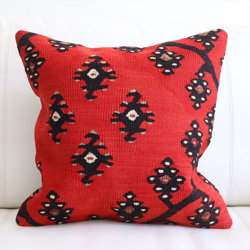 アンティークキリム クッションカバー41×41cm シャルキョイ Antique Kiilim Cushion