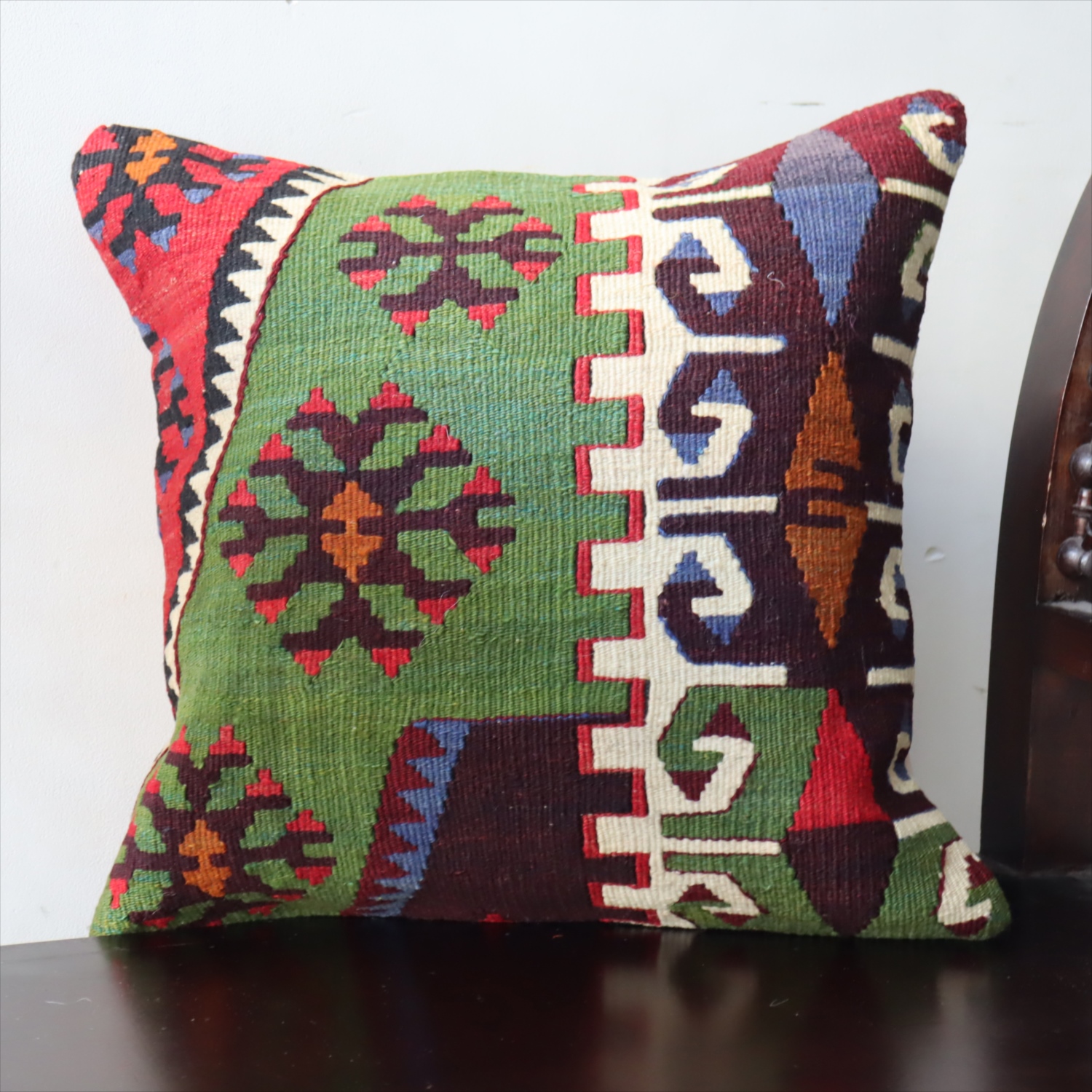 オールドキリム クッションカバー40×40cm マラテヤ チフカナットキリム