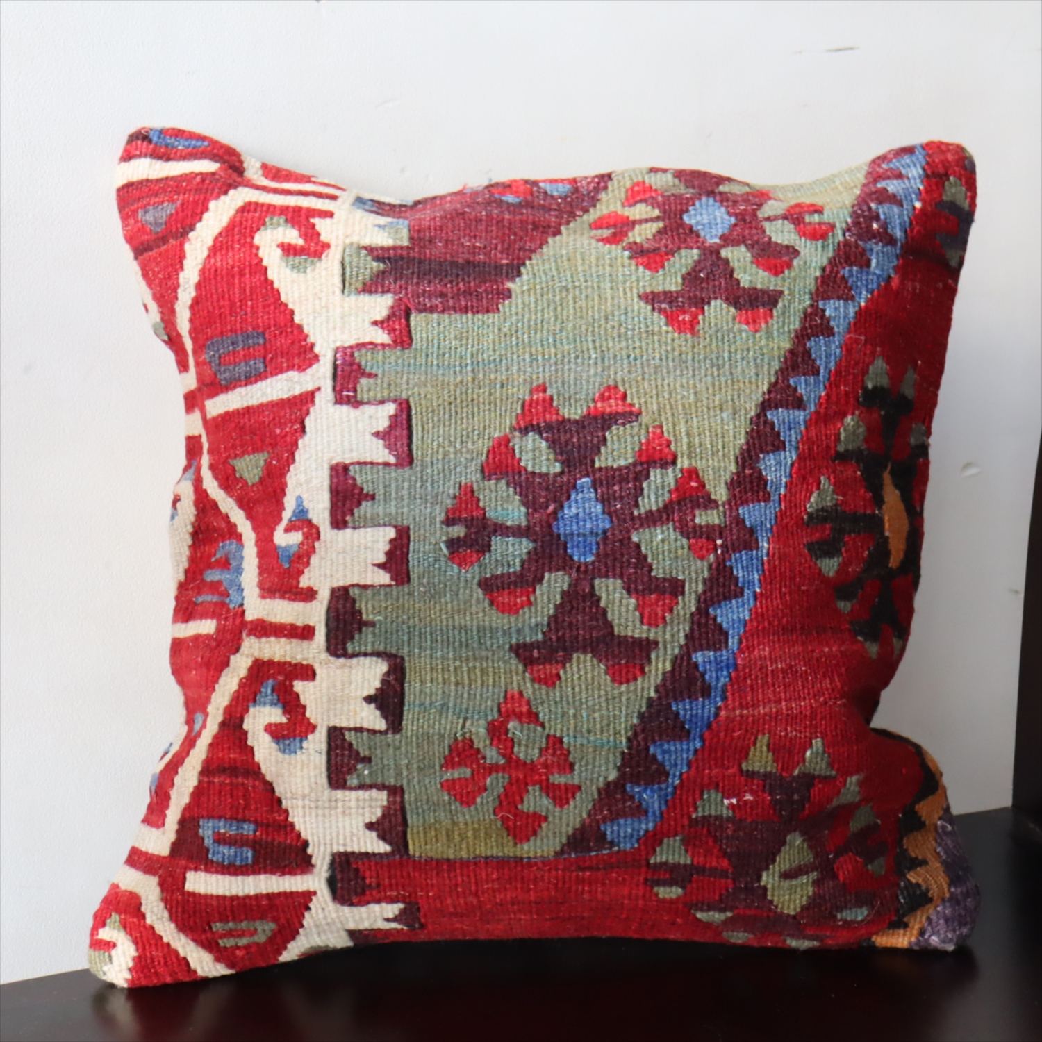 オールドキリム クッションカバー40×40cm マラテヤ チフカナットキリム