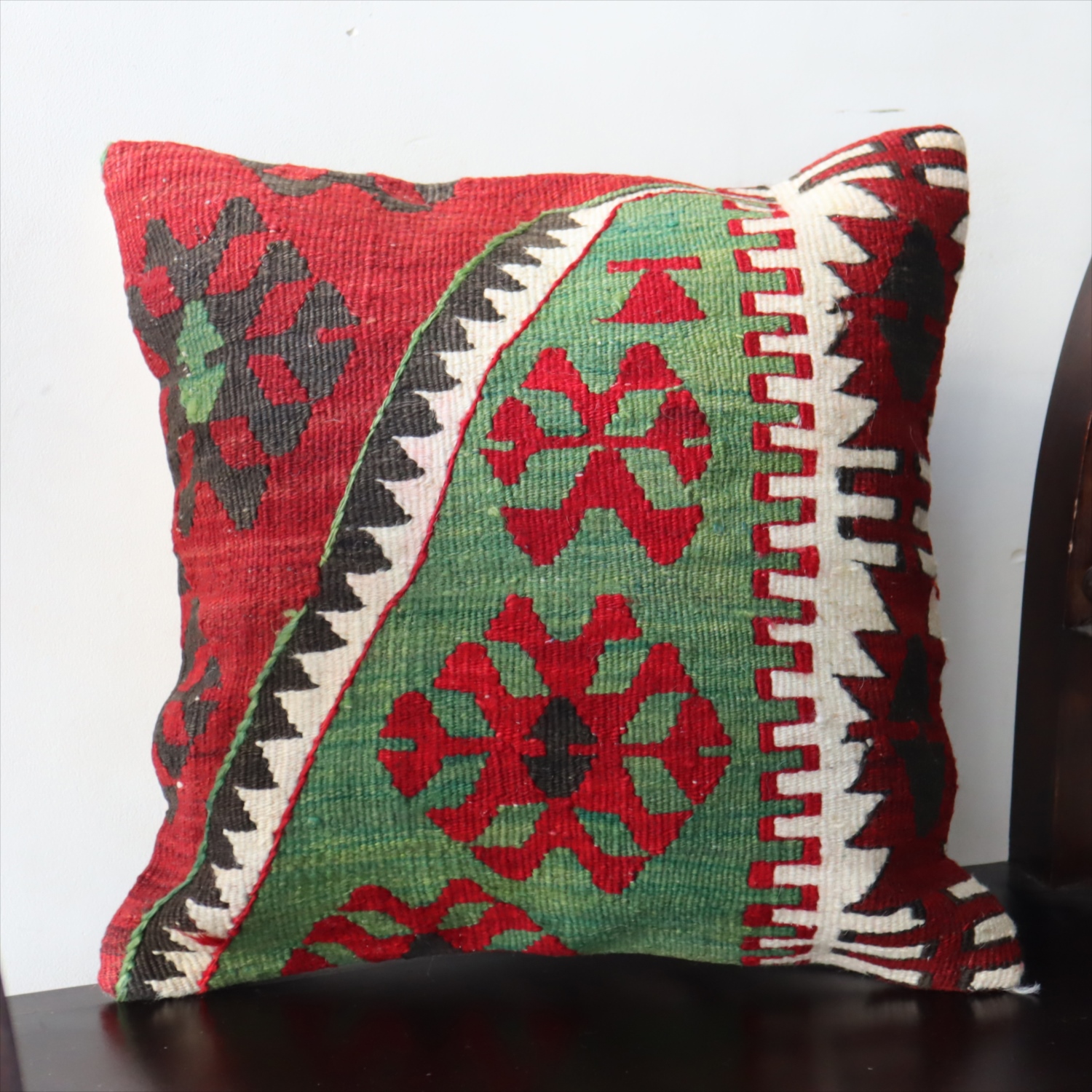 オールドキリム クッションカバー40×40cm マラテヤ チフカナットキリム