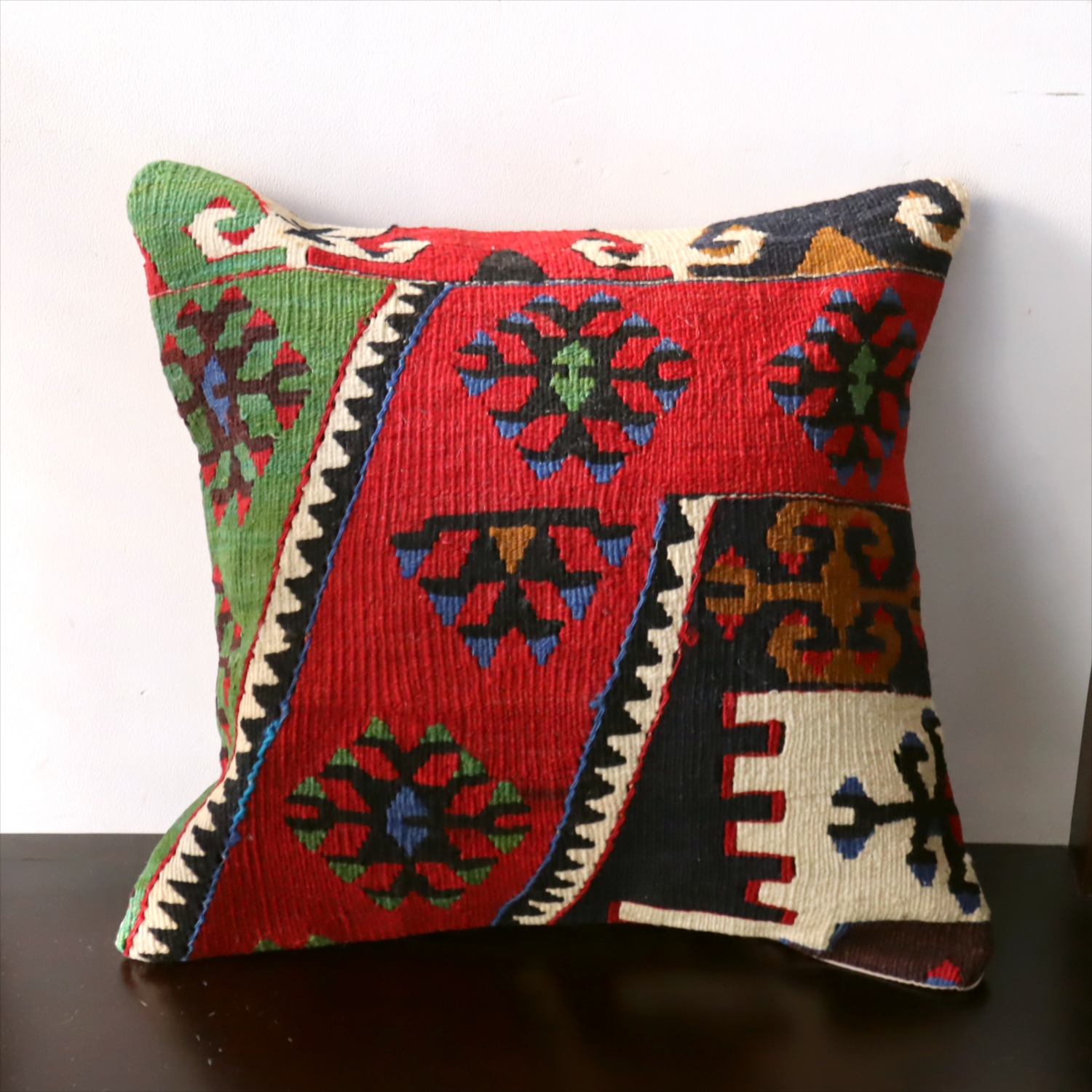 オールドキリム クッションカバー40×40cm マラテヤ チフカナットキリム