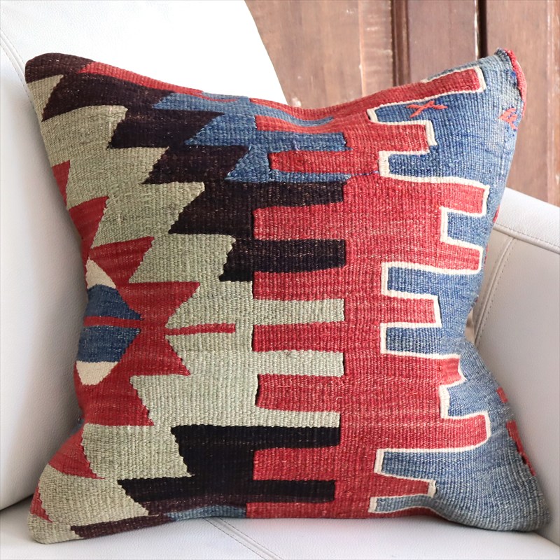 オールドキリムクッションカバー39×39cm エシュメ OUTLET・アウトレット・難あり