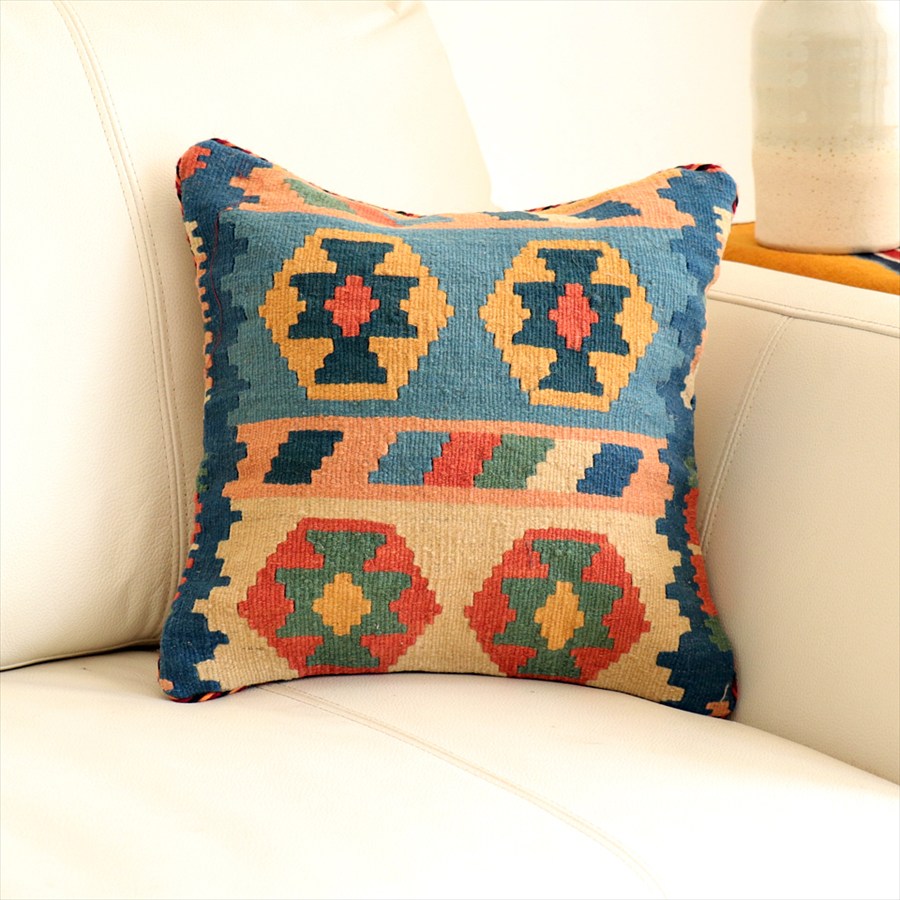 オールドキリムクッションカバー30×30cm カシュカイ族 Qashkai Kilim Cushion