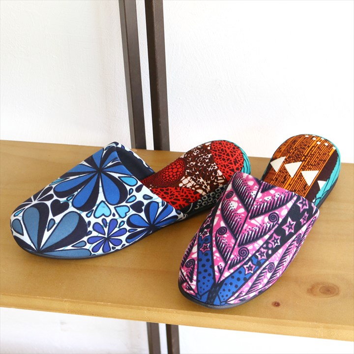 パーニュ布スリッパ【L】現品　南河原スリッパ