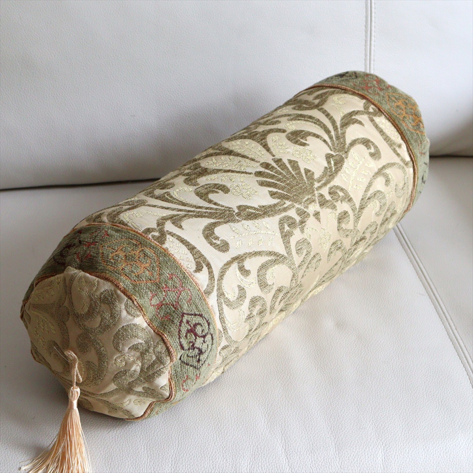 トルコデザイン・クッションカバー 15×43cm ビュッセロング/グリーン
