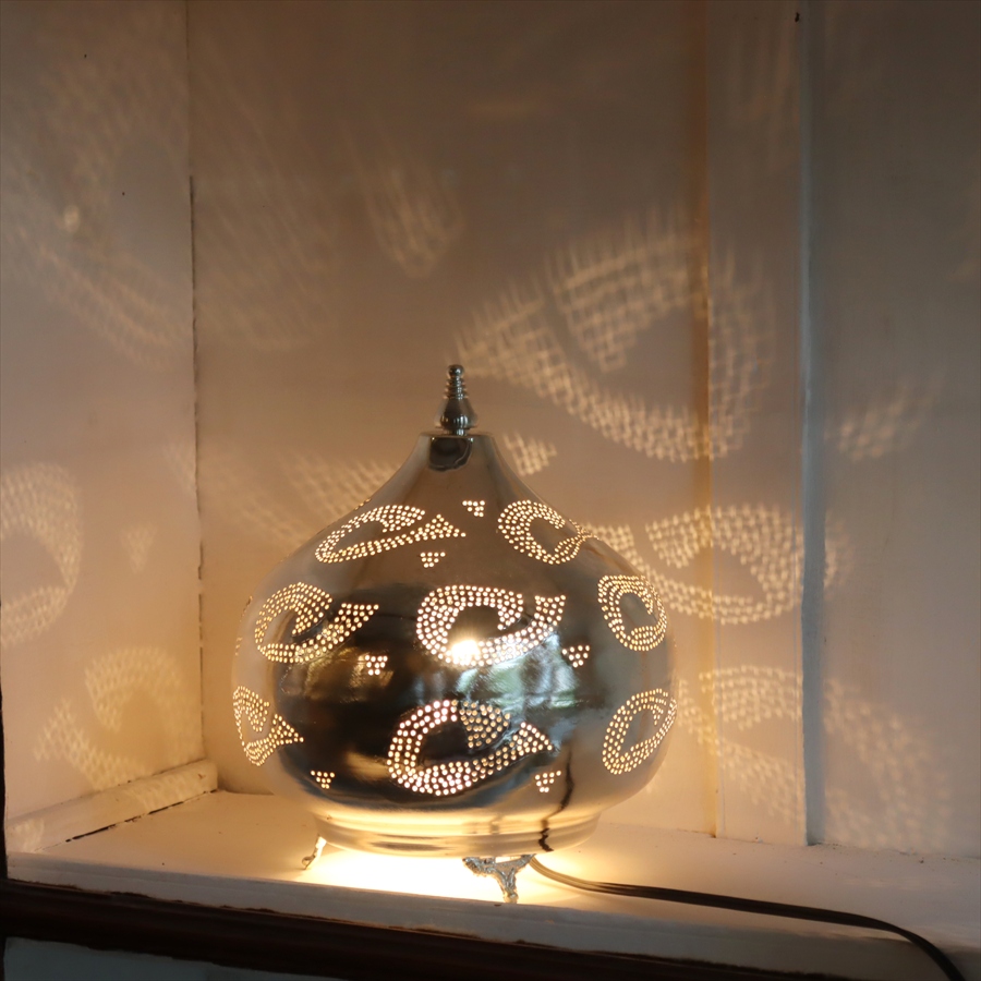 モロッコランプ テーブルランプ  Moroccan Lamps ソアン　クラウド柄　エジプト製