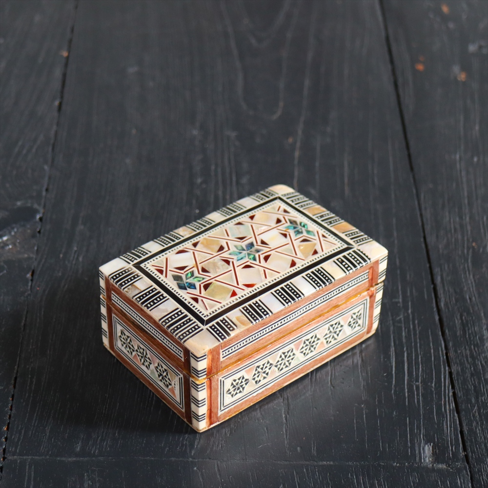 【15%OFF】Mother of Pearl エジプト螺鈿のジュエリーボックス