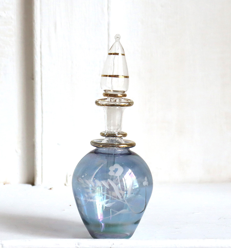 エジプト香水瓶　ミドルサイズ　クレオパトラ Egyptian Glass purfume bottle