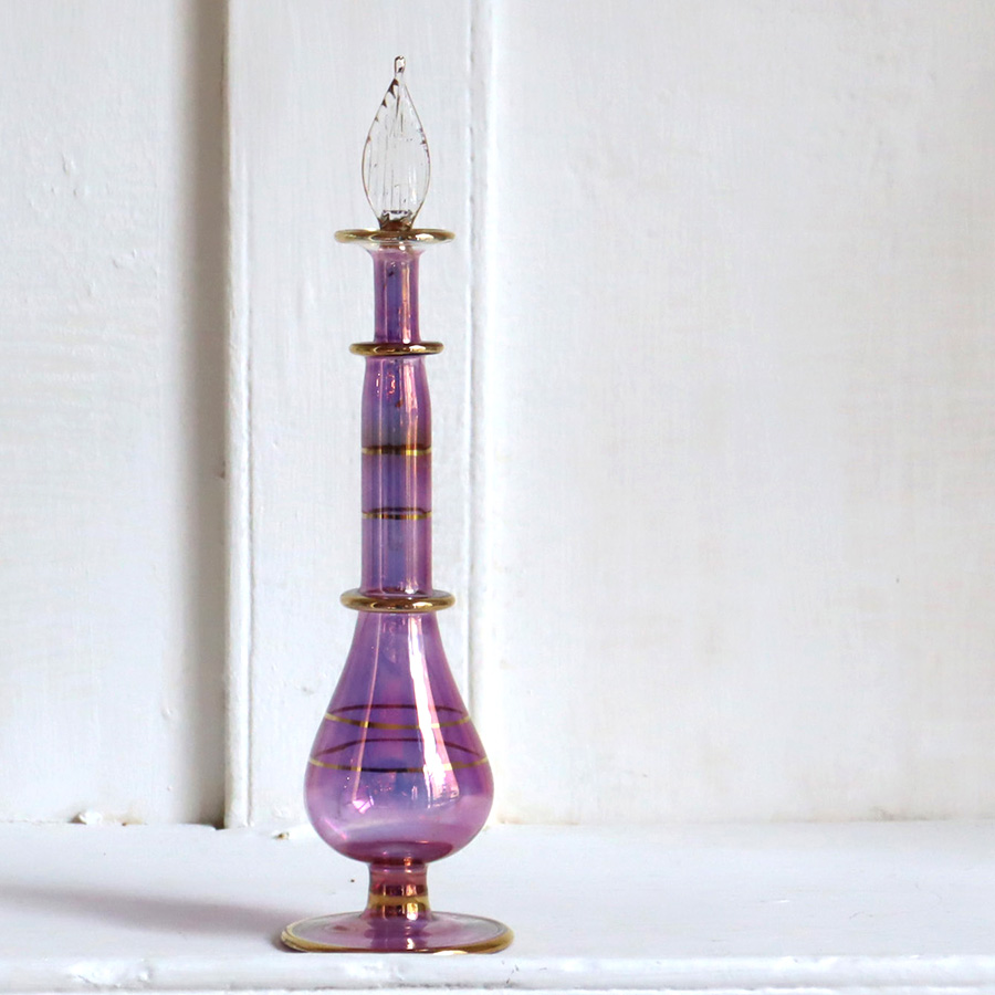 エジプト香水瓶　トールサイズ　クレオパトラ Egyptian Glass purfume bottle