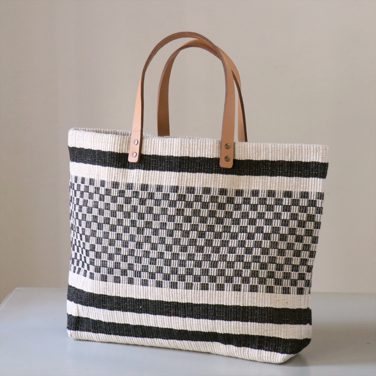 TARANGO タランゴ　JUTE BAG ジュートバッグ　BIG TOTE BAG ビッグトート　ブラック