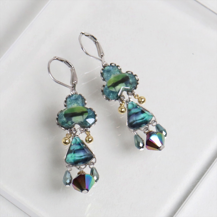 アヤラ バー　ピアス ラディアンスコレクション　 Emerald Reflection　エメラルドリフレクション