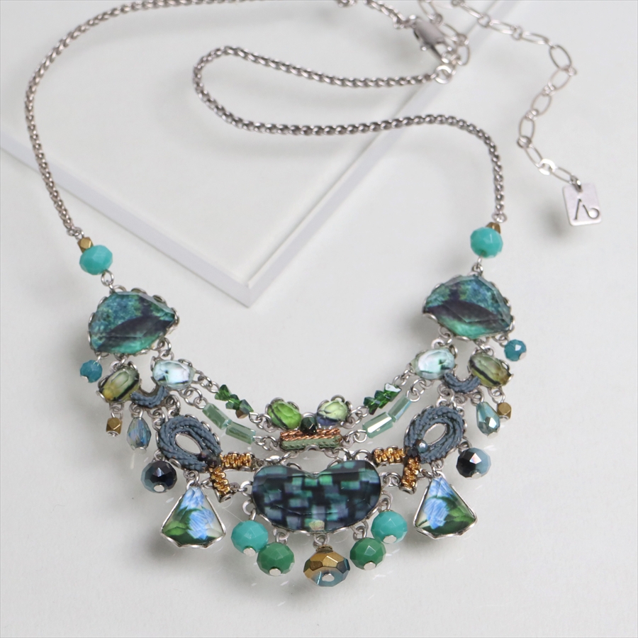 アヤラ バー　ネックレス　 ラディアンスコレクション　 Emerald Reflection　エメラルドリフレクション