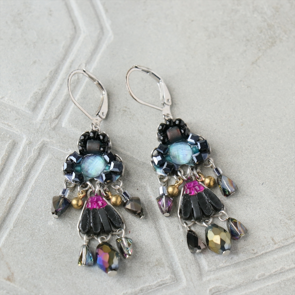 アヤラ・バー　ピアス　クラシックコレクション Obsidian, Ayala Bar Classic Collection